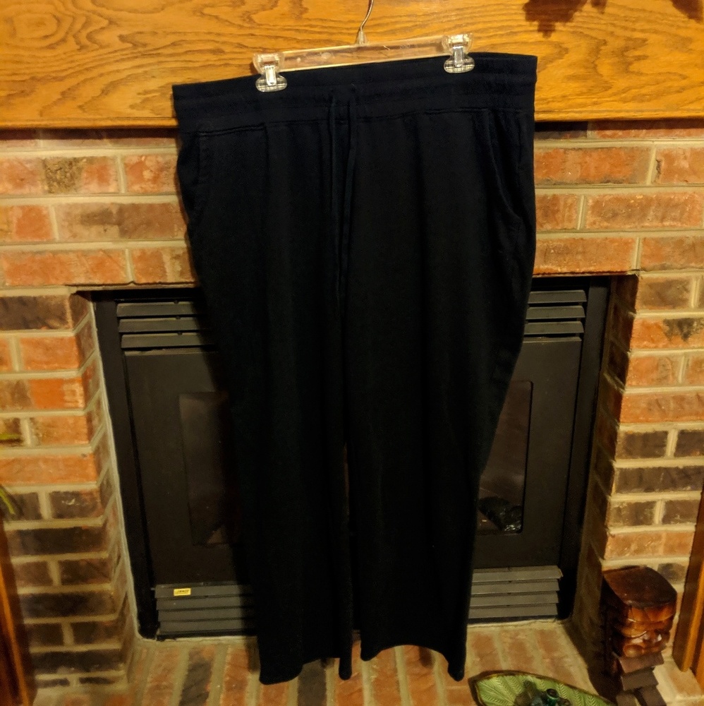 GVS brand black sweatpants women's plus size 2X
